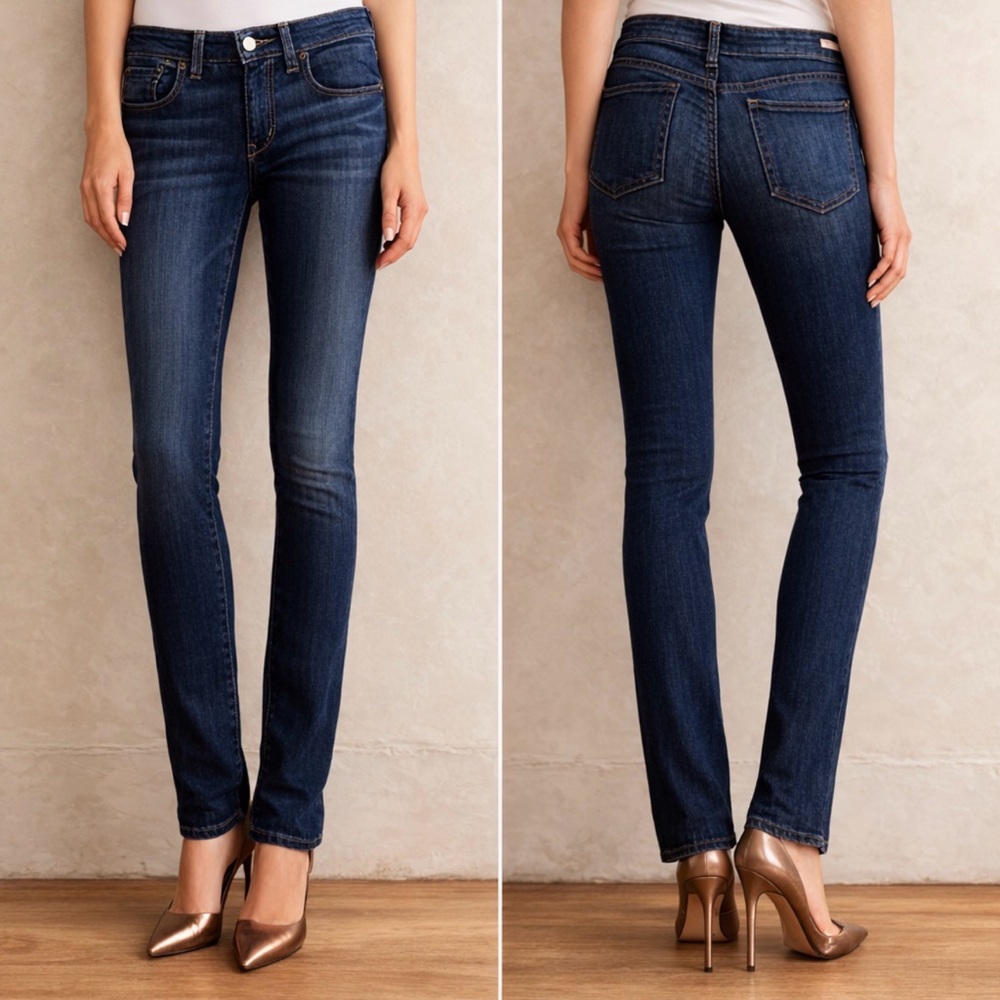 Pilcro & The Letterpress STET Skinny Jeans Women’s 28 Dark Wash Stretch Denim